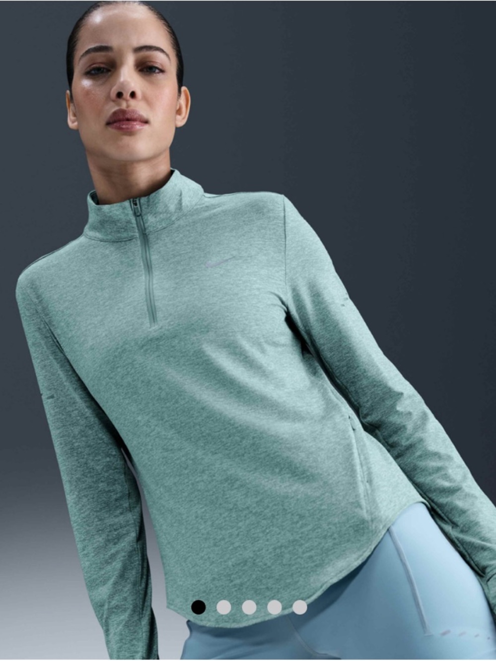 Nike Women's Dri-FIT UV 1/4-Zip Running Top size M